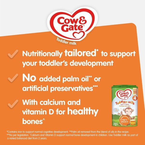 Cow & Gate Formula Milk Stage-4 800gm - Image 2