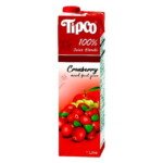 Tipco 100% Cranberry Mixed Fruit Juice 1Litre