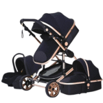 3 in 1 pram Black