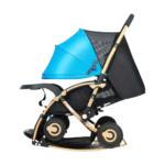 3 in1 Baby Rocking Stroller (blue)