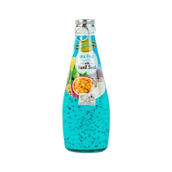 American Harvest Mix Fruit Juice with Basil Seed 290ml
