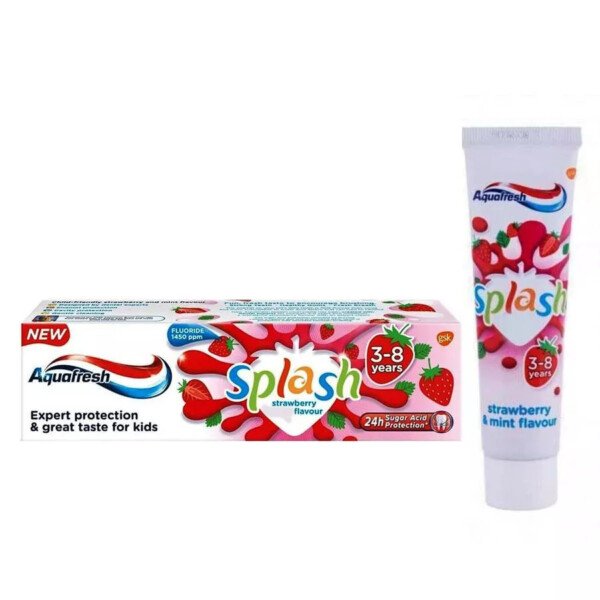 Aquafresh Splash Toothpaste (3-8) Years 50ml
