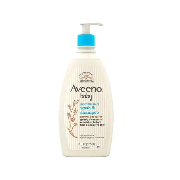 Aveeno Baby Wash & Shampoo 532ml