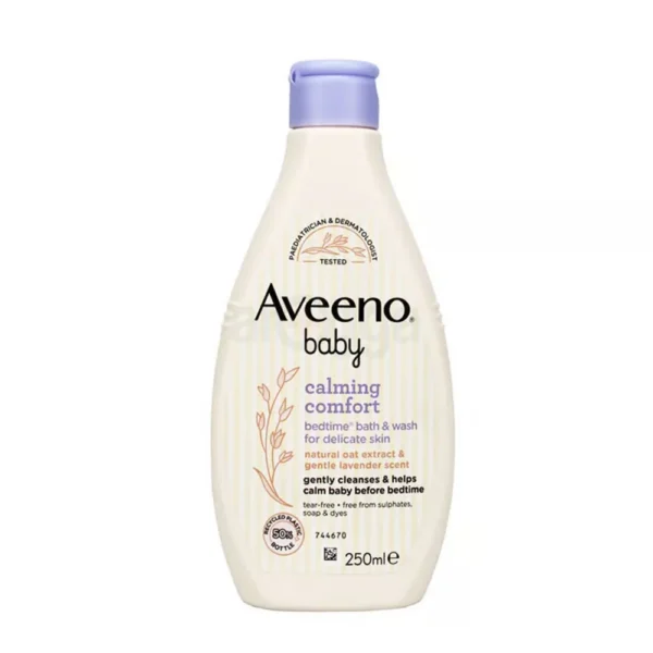 Aveeno Calming Comfort Bedtime Bath & Wash 250ml