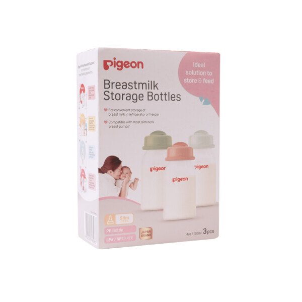 BREASTMILK STORAGE BOTTLE PP RP 120ML 3 PCS