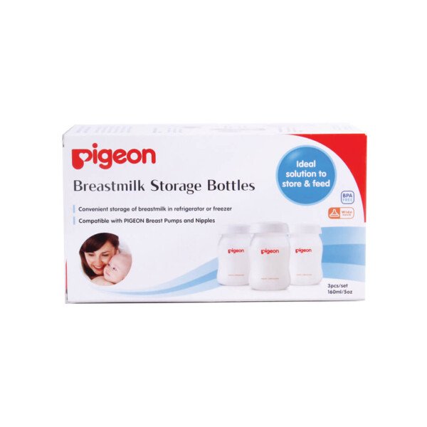 BREASTMILK STORAGE BOTTLE PP WN 160 ML 3 PCS