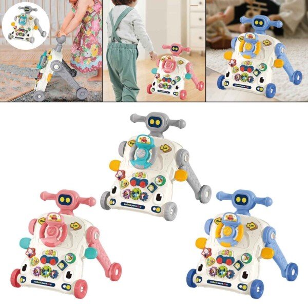 Baby Toddlers Push Toy Early Learning Push Toy Gift Montessori Activity Center Learning to