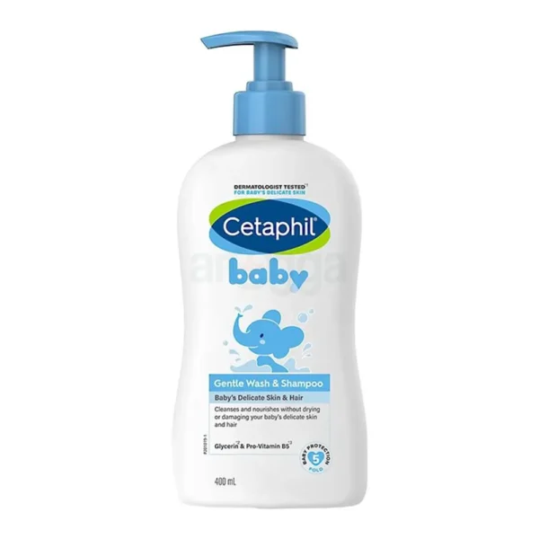 Cetaphil Baby Wash & Shampoo with natural calendula 399ml