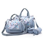 Custom Design Cartoon One Shoulder Mummy Bag Cute Multi-functional Large Capacity Shoulder Carrying Baby Mother Bag
