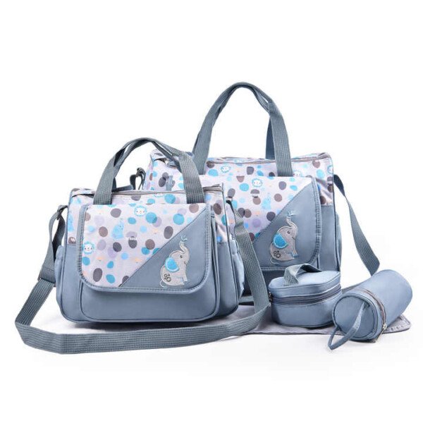 Custom Design Cartoon One Shoulder Mummy Bag Cute Multi-functional Large Capacity Shoulder Carrying Baby Mother Bag