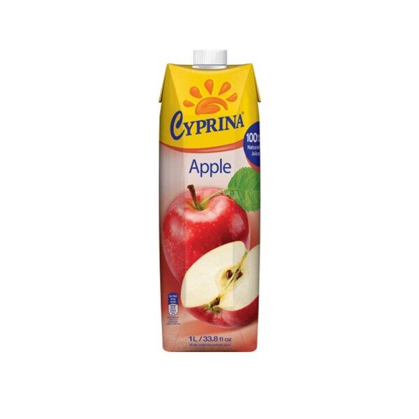 Cyprina Apple 100% Natural Juice 1litre