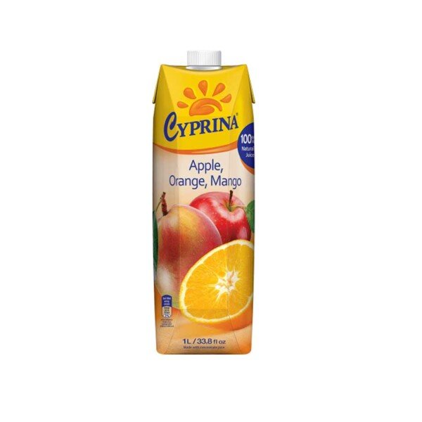 Cyprina Natural Mango Juice with Orange & Apple 1litre