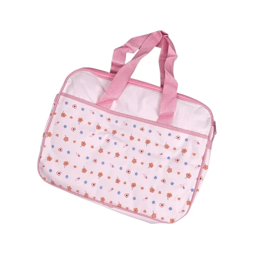 Pink Baby Diaper Bag-Lightweight & Stylish