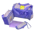 Diaper & Accessories Bag, 4-in-1, Large Bag with Hand Bag, Mat & Feeder Cover