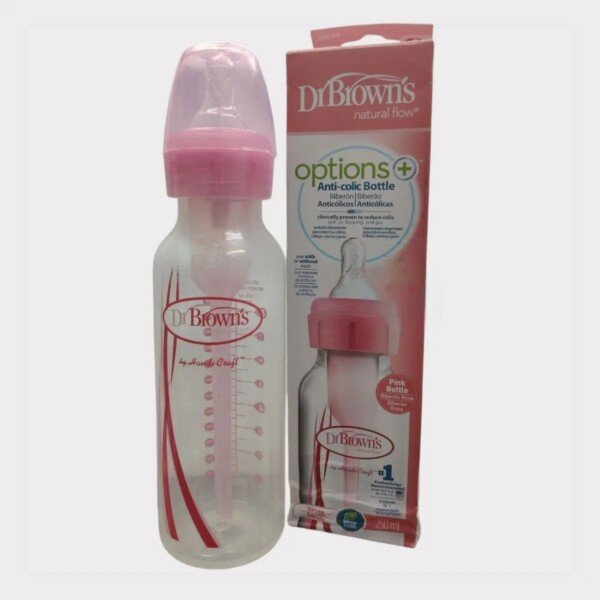 Dr. Browns Natural Flow Anti-colic Options+ Narrow Baby Bottle 250ml