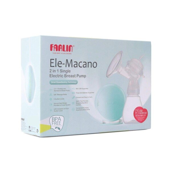 Ele-Macano 2In1 Single Electric Breats Pump
