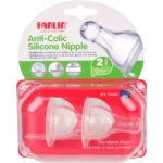 Farlin Baby Anti-Colic Silicone Nipple 0m+