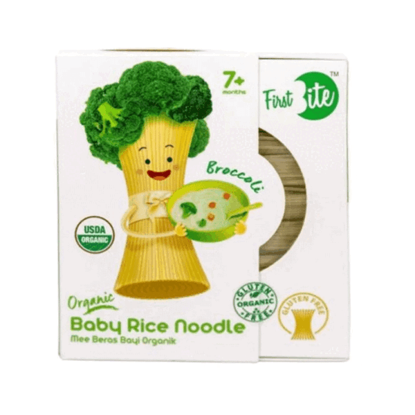 First Bite Broccoli Organic Baby Rice Noodle (7+months) 180gm