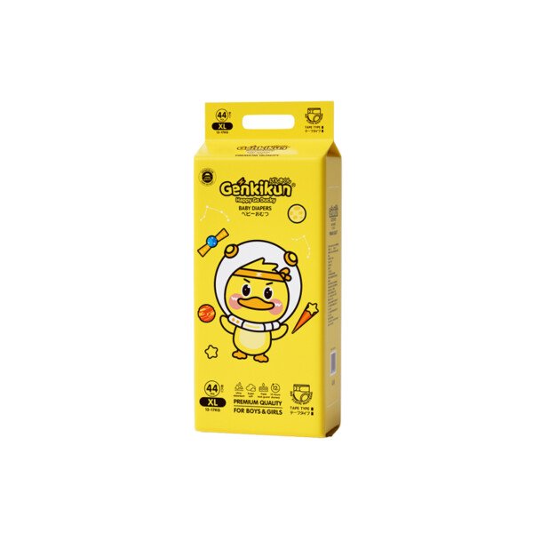 Genkikun Baby Diapers Belt XL - 44 Pcs (12-17Kg) 44