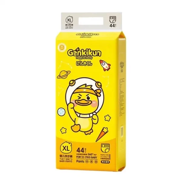 Genkikun Happy Go Ducky Baby Pants Size - XL (12-17kg) 44pcs
