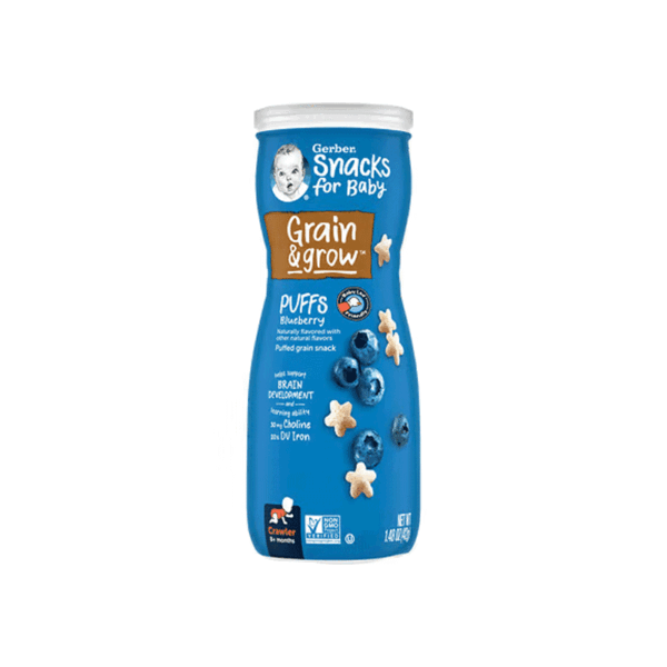 Gerber Blueberry Puffs (8+ Months) 42gm