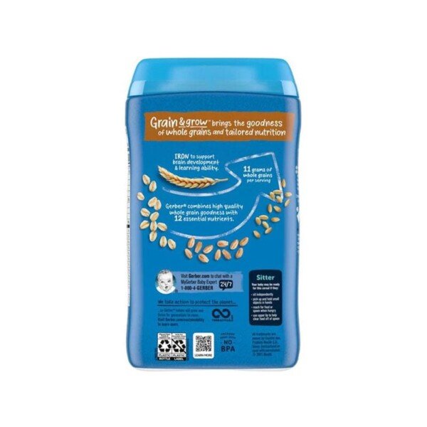 Gerber Grain & Grow Multigrain Cereal (6+mnths) 227gm - Image 2