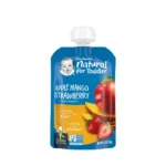Gerber Natural Apple Mango Strawberry Puree 99gm