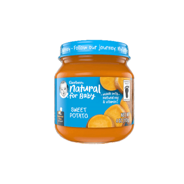 Gerber Natural For Baby Sweet Potato (6+mnths) 113gm price in bd