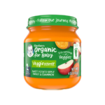 Gerber Organic For Baby Veggie Power Sweet Potato, Apple, Carrot & Cinnamon (6+mnths) 113gm