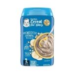 Gerber Probiotic Oatmeal Banana Cereal (6+mnths) 227gm