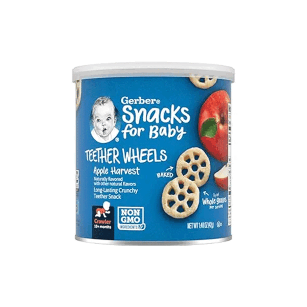 Gerber Teether Wheels Apple Harvest (8+ Months) 42G