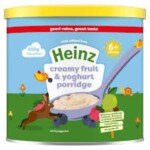 Heinz Creamy Fruit & Yoghurt Porridge (6+months) 220G