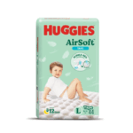 Huggies Air Soft Tape Size-L (10-15kg) 44pcs