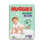 Huggies Airsoft Pants Baby Diaper (6-12kg) - M46