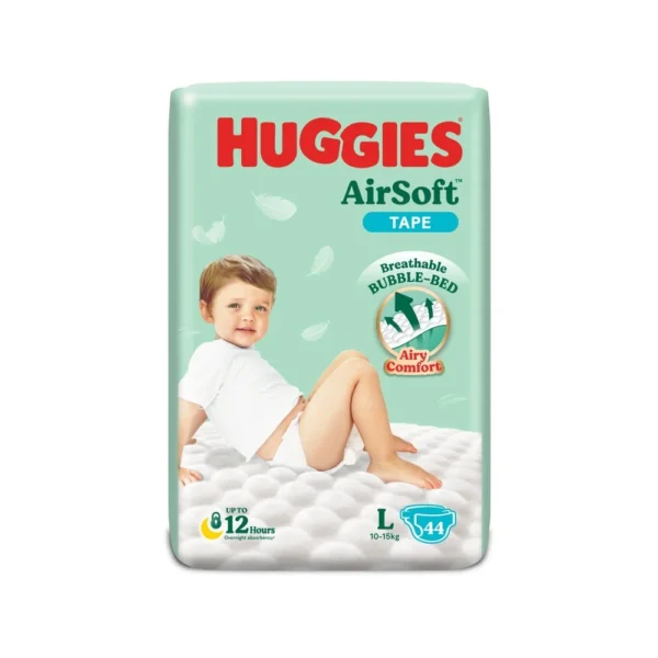 Huggies AirSoft Tape L-44 pcs