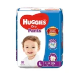 Huggies Dry Pants L (9-14KG) 48pc's