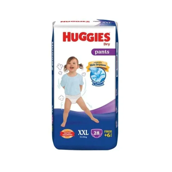 Huggies Dry Pants XXL 28 pcs