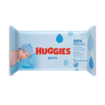 Huggies Pure Baby Wipes 56pcs