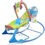 Infant to Toddler Rocker with sleeping sound (blue) Battery free