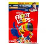 Kellogg's Froot Loops Sweetned Multigrain Cereal 652gm