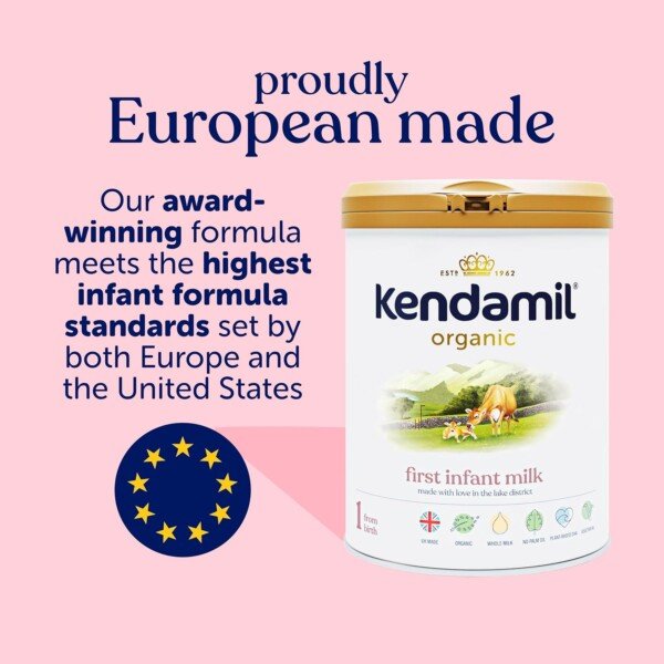 Kendamil Organic First Infant Milk Stage 1 From Birth to 6 Months 800g - Image 2