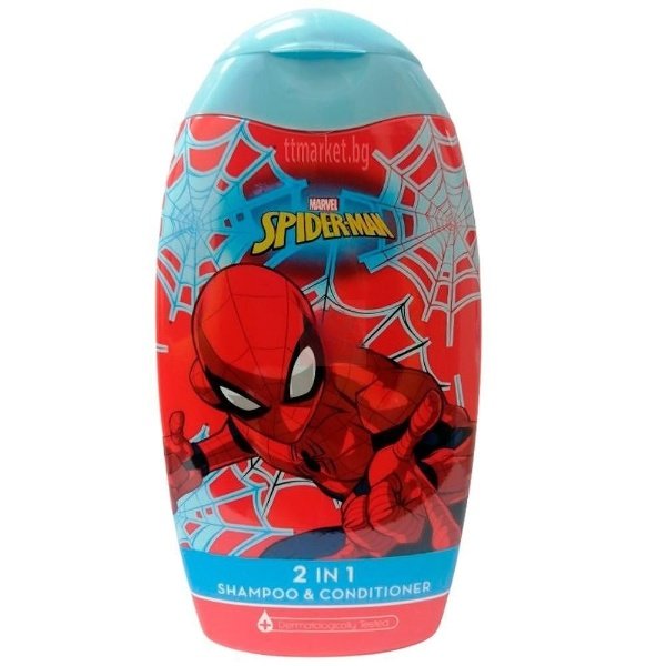 Marvel Spider Man Kids 2in1 Shampoo & Conditioner 300ml