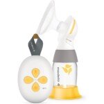 Medela Solo Single Electric Breast Pump, Quiet Operation, Chargeable with USB, Featuring PersonalFit Flex Shield and Medela 2-Phase Expression Technology