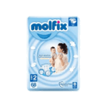 Molfix Size - 2 (Belt System) (3-6kg) 68pcs