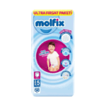 Molfix Size - 5 (Pants System) (12-17kg) 68pcs