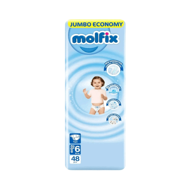 Molfix Size-6 (Belt System) (16+kg) 48pcs