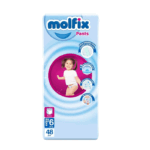Molfix Size - 6 (Pants System) (15+kg) 48pcs