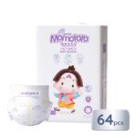 Momotaro Baby Diapers Belt NB – 64 Pcs (0-5Kg) 64 Pcs