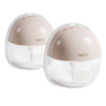 NCVI Wearable Breast Pump Hands Free - 8111, Portable Double Electric Pump with 4 Modes & 9 Levels