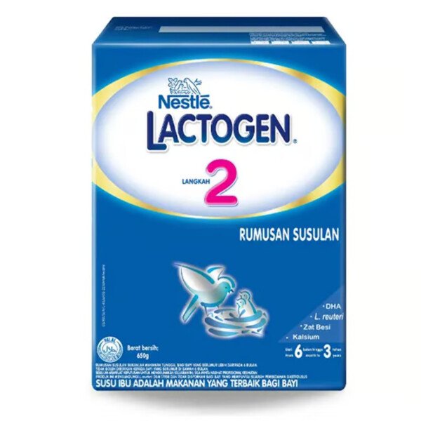 Nestle Lactogen 2 Follow Up Formula Milk (From 6 Months To 3 Years) 650gm